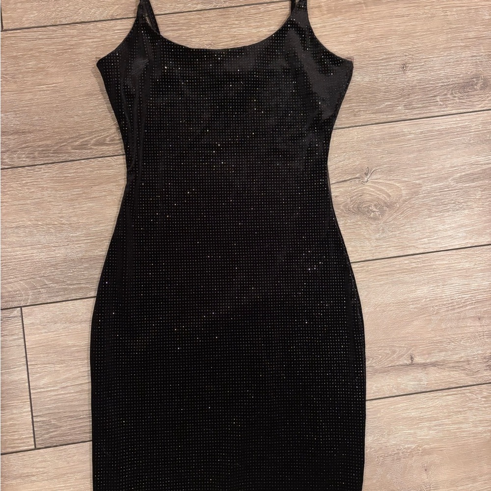 Windsor Black Sequin Mini Dress